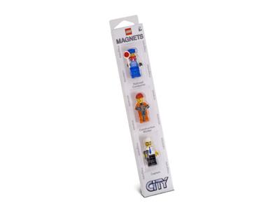 852012 LEGO City Minifigure Magnet Set thumbnail image