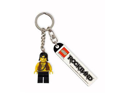 852889 LEGO Rock Band Promo Key Chain Minifig 1 thumbnail image