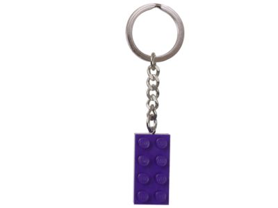 853379 LEGO Purple Brick Key Chain thumbnail image