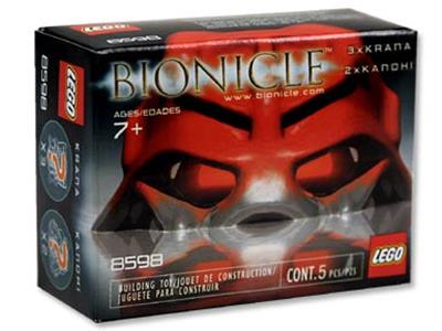 8598 LEGO Bionicle Kanohi Nuva and Krana Pack thumbnail image