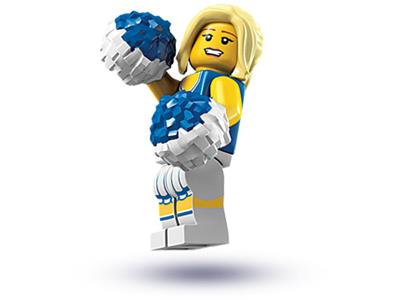 LEGO Minifigure Series 1 Cheerleader thumbnail image