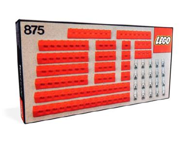 875 LEGO Technic Red Beams with Connector Pegs thumbnail image