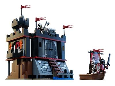 8802 LEGO Knights' Kingdom II Dark Fortress Landing thumbnail image