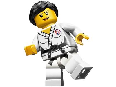 LEGO Minifigure Series Team GB Judo Fighter thumbnail image