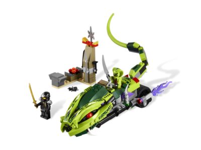 9447 LEGO Ninjago Rise of the Snakes Lasha's Bite Cycle thumbnail image