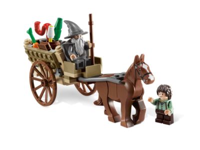 9469 LEGO The Lord of the Rings The Fellowship of the Ring Gandalf Arrives thumbnail image