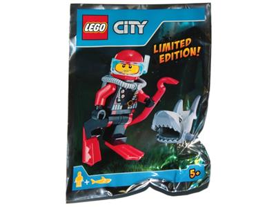 951703 LEGO City Diver and Shark thumbnail image