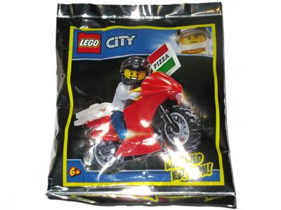 951909 LEGO City Pizza Delivery Biker thumbnail image