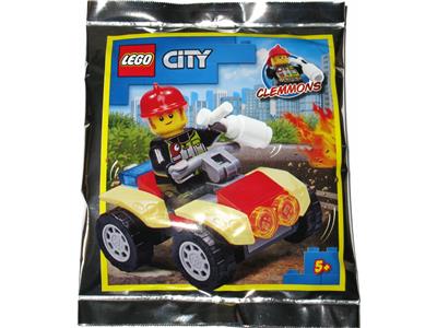 952009 LEGO City Fireman with Quad Bike thumbnail image