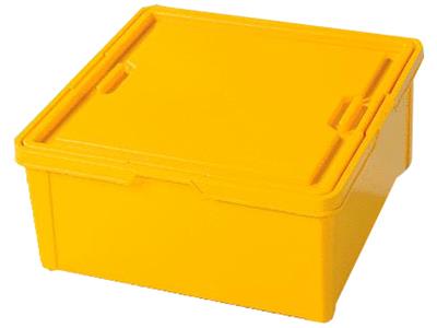 9920 LEGO Dacta Yellow Storage Box with Lid thumbnail image
