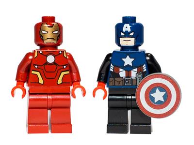 LEGO Exclusive Minifigure Iron Man & Captain America 2012 Collectors Preview thumbnail image