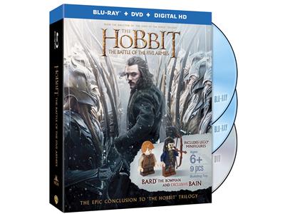 LEGO The Hobbit The Battle of the Five Armies DVD/Blu-ray thumbnail image