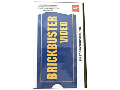 LEGO SDCC 2023 Brickbuster Video VHS Box thumbnail image