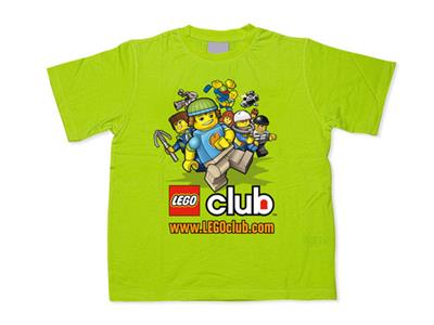 Clothing LEGO Club Lime Green T-Shirt thumbnail image