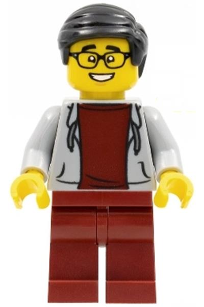 LEGO Man with Glasses Minifigure hol274 | BrickEconomy