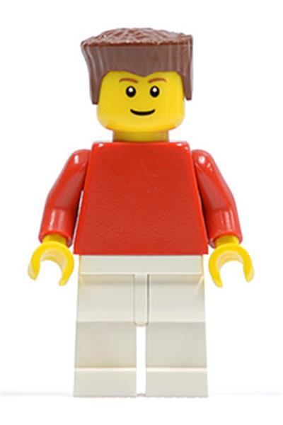 LEGO Male with Plain Red Torso soc118 | BrickEconomy