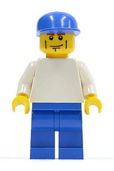 LEGO Soccer Player Male with Plain White Torso soc134 | BrickEconomy