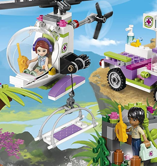 lego friends jungle animal rescue