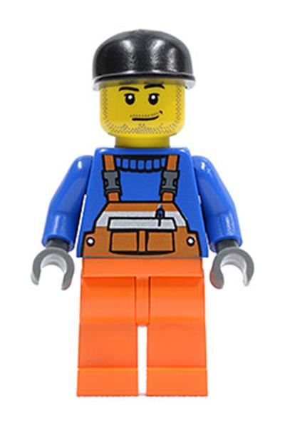 LEGO Construction Worker Minifigure air033 | BrickEconomy