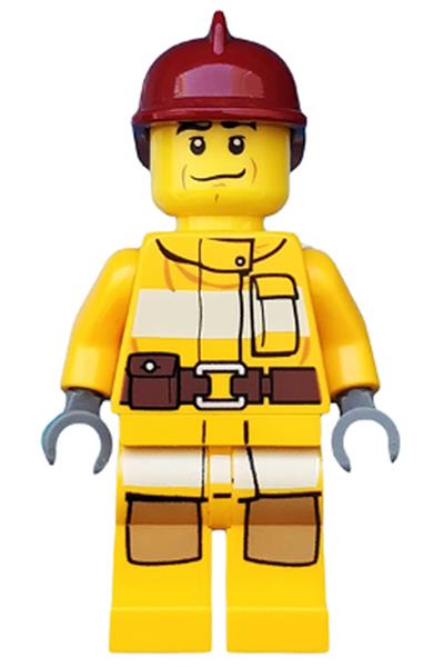 LEGO Firefighter Minifigure cty0286 | BrickEconomy