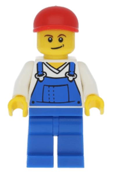 LEGO Male in blue overalls Minifigure cty0320 | BrickEconomy