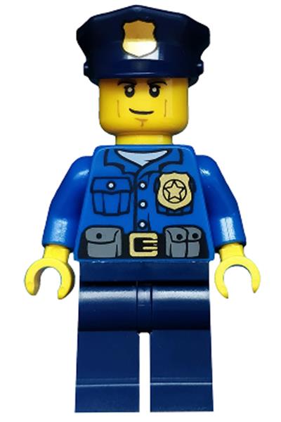 LEGO Police Officer Minifigure cty0458 | BrickEconomy