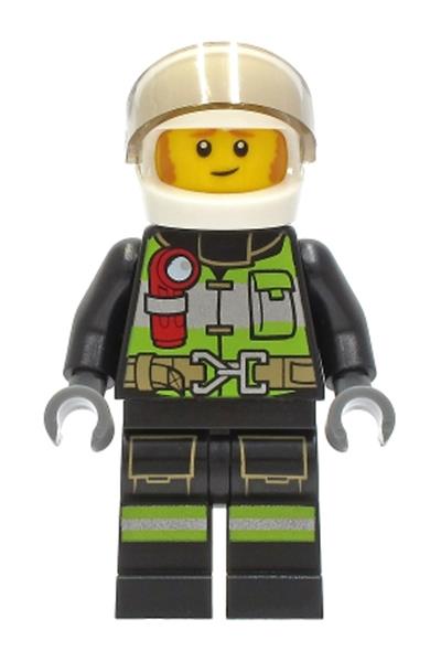 Lego Fire Fighter Clemmons Minifigure Cty1280 