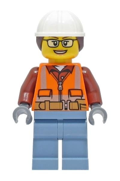 LEGO Construction Worker Minifigure cty1405 BrickEconomy