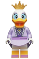 Daisy Duck wearing a lavender dress and a gold crown - dis079