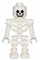 Skeleton with a standard skull and arms bent in a vertical grip - gen047