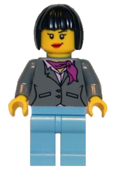 LEGO Female Attendant Minifigure gen062 | BrickEconomy