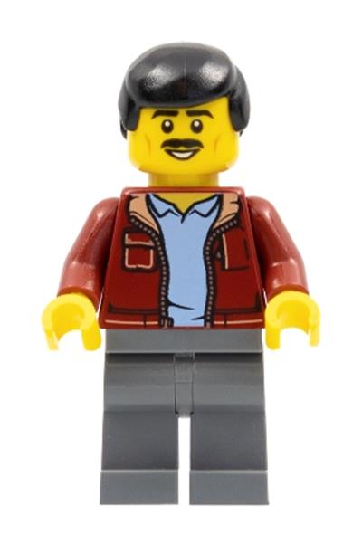 LEGO Man with Slick Stache Minifigure hol271 | BrickEconomy