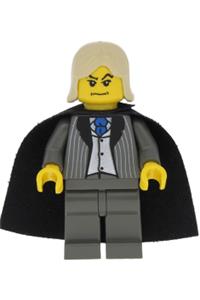 Lucius Malfoy wearing a dark gray suit torso with dark gray legs hp018