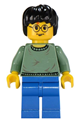 Harry Potter with sand green sweater torso and blue legs - hp038