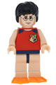 Harry Potter wearing a Tournament sleeveless shirt and swim trunks, with flippers - hp066