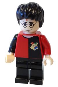 Harry Potter wearing a Triwizard Tournament uniform paneled shirt hp074