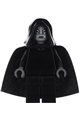 A Death Eater wearing a black hood and cape - hp081