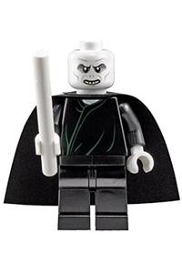 Voldemort with a white head and black cape hp098