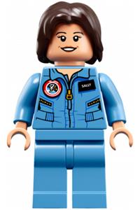 Sally Ride Minifigure - Sally Ride, NASA astronaut - idea037