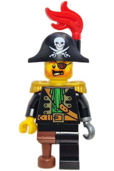 Lego Pirate Captain & Pirate Female (Maiden) Minifigures 8833 6253 6299 -  NEW