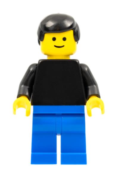 LEGO Male with Plain Black Torso Minifigure pln067 | BrickEconomy