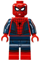 Spider-Man with black web pattern, red torso large vest, and red boots - sh299