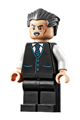 J. Jonah Jameson with swept back hair, wearing a vest with a striped tie - sh710