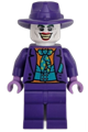 The Joker with a dark turquoise bow tie, plain legs, and fedora - sh900