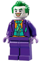 The Joker with a dark turquoise bow tie, plain legs, and hair - sh901