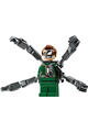 Doc Ock, also known as Otto Octavius, wearing a dark green half venomized suit with mechanical arms - sh946