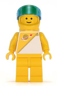 Yellow Astronaut Minifigure - Futuron - Yellow - sp016