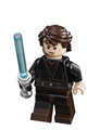 Anakin Skywalker with black legs and a headset - sw0939