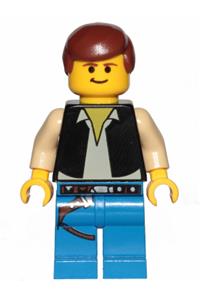 Han Solo with blue legs and 20th Anniversary Torso sw1032