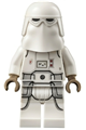 Female Snowtrooper with printed legs, dark tan hands, and a light nougat head - sw1178